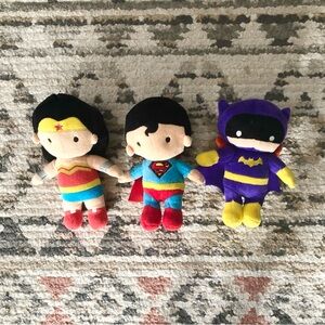 Superhero Plush Doll Set